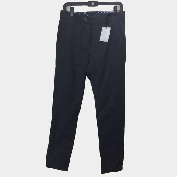 New Ted Bakers Mini Design Trousers Navy Pants Men's Size 30R